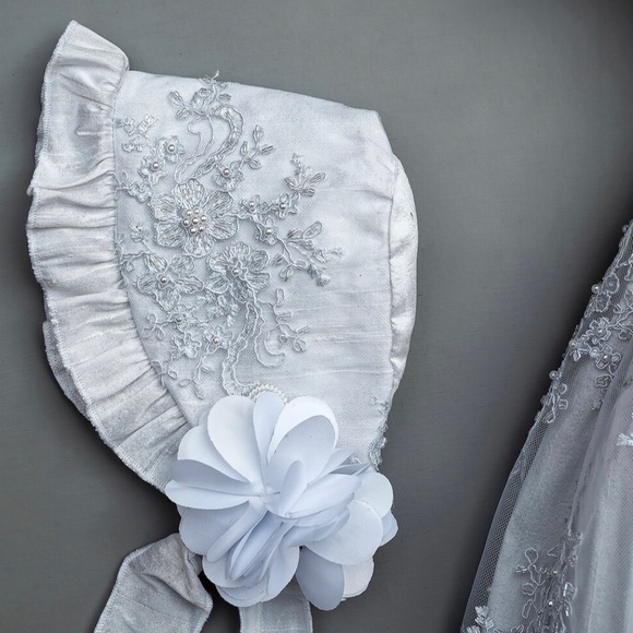 Baptism Dress 0-6 months - Picture 3 of 6